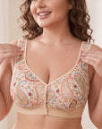 Plus Size Front Closure Wire-Free Tank Bra