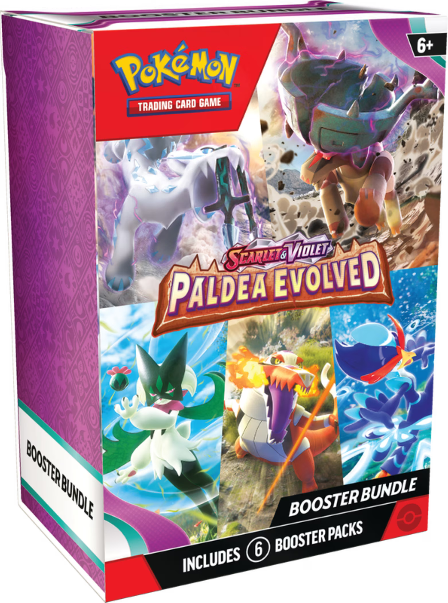 Trading Card Game Scarlet &amp; Violet 2 Paldea Evolved Booster Bundle 6 Booster Packs