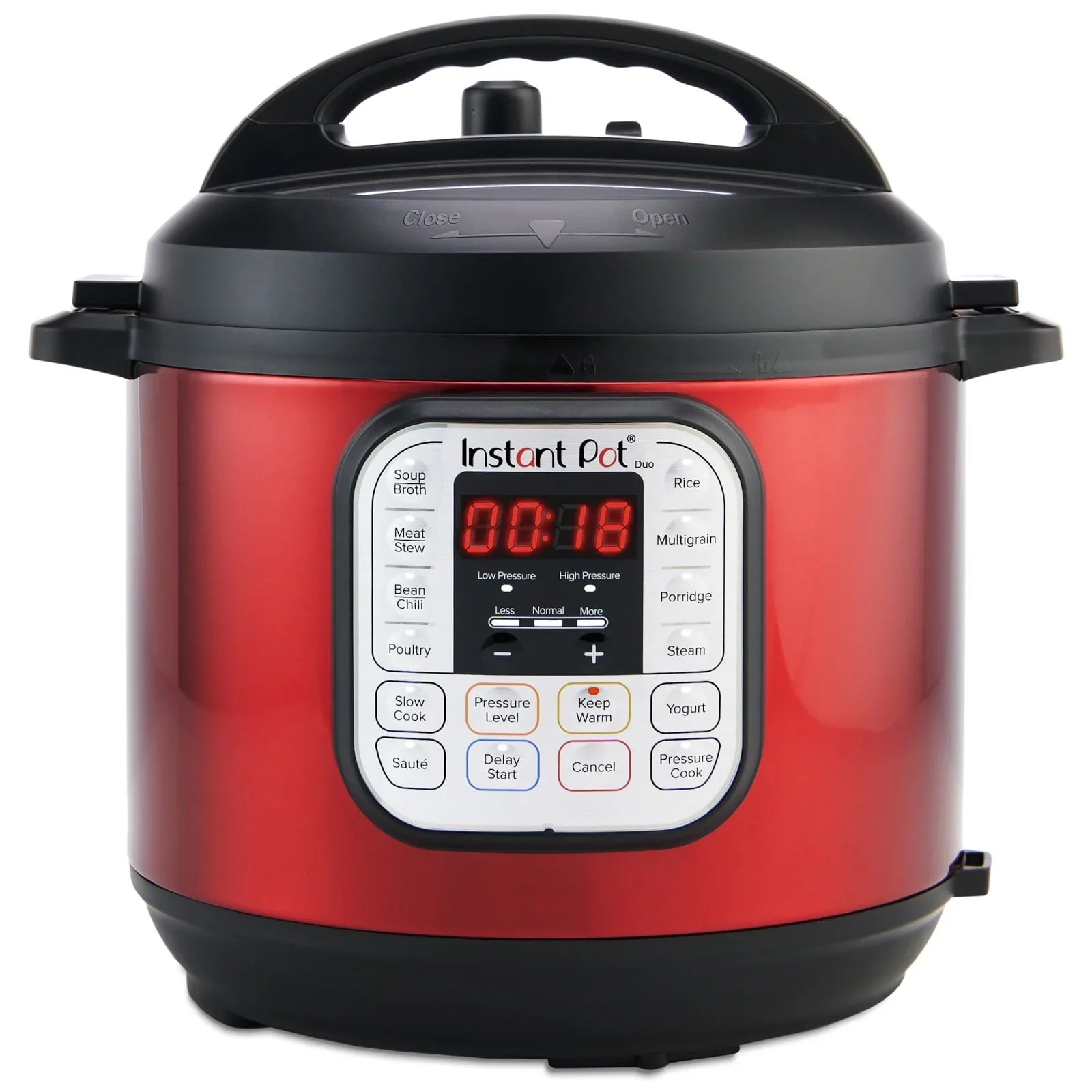 Instant Pot DuoTM 6 Quart Multi-Cooker, Red Stainless Steel