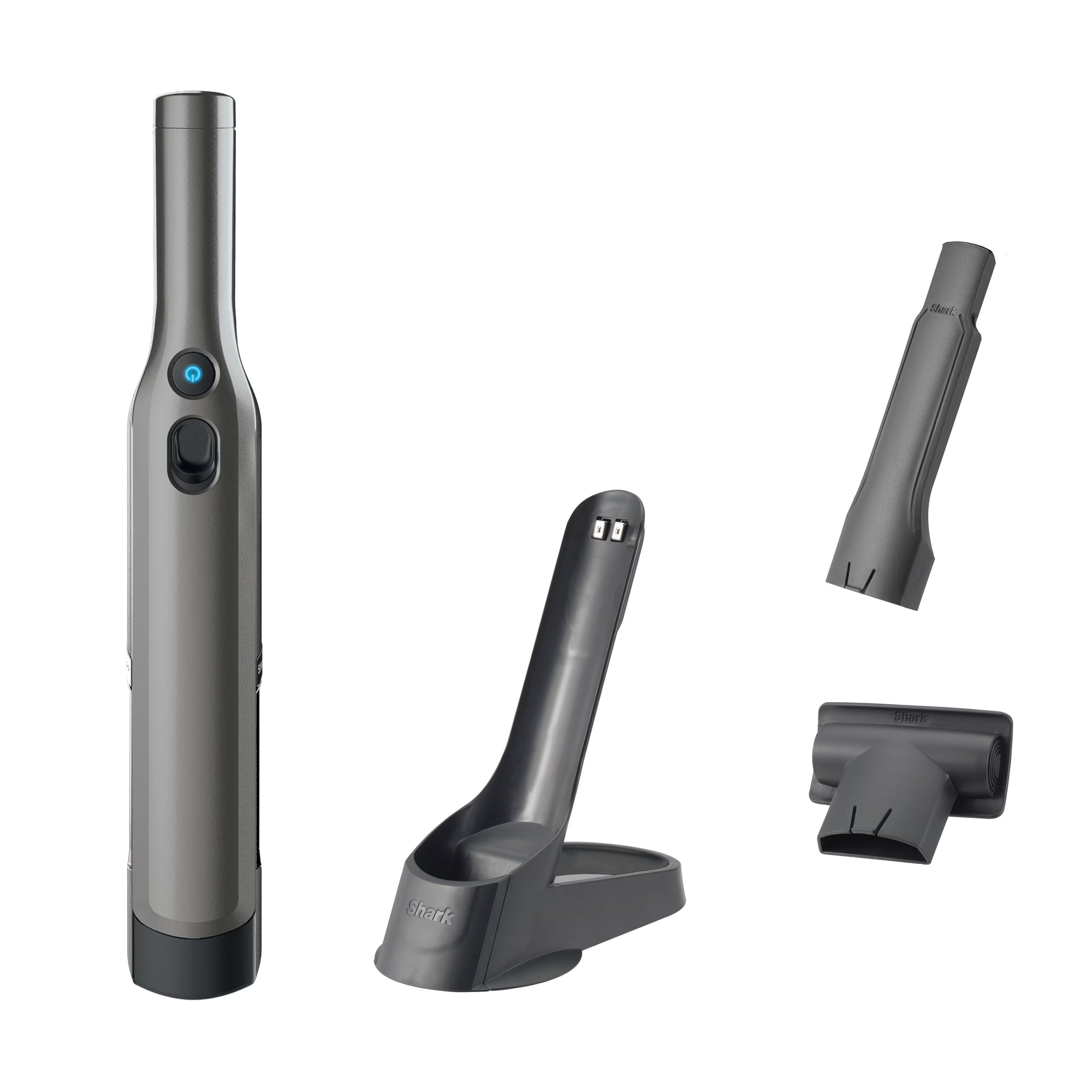 Cordless Handheld Vacuum , Wandvac, for Pet Hair, Carpet &amp; Car, Powerful suction, high speed brushless motor, ultralight weight, with easy emptying and charging dock, WV200, Graphite