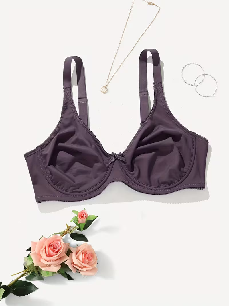 Women's Seamless Wide Strap Comfort Bra
