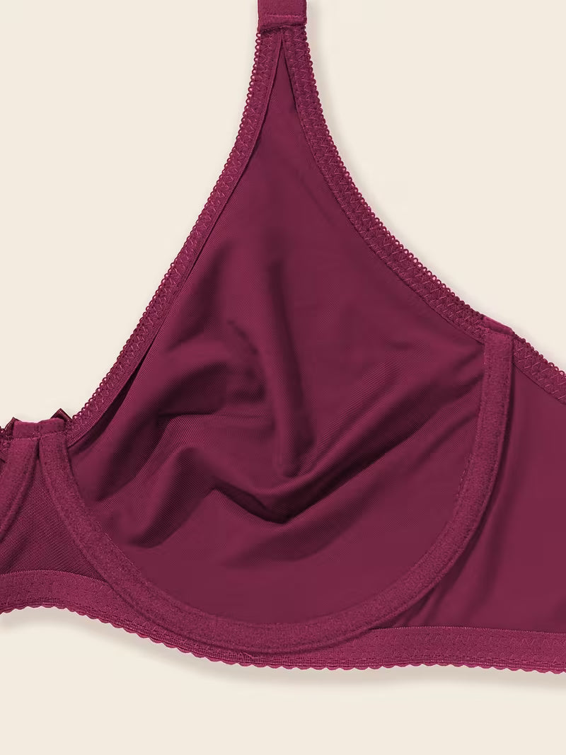 Women's Seamless Wide Strap Comfort Bra